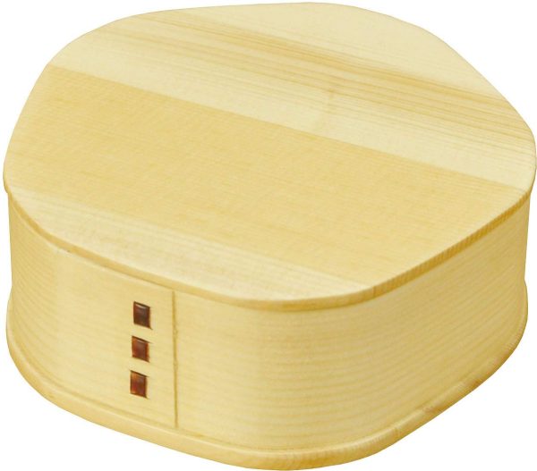 Yamaco Shiramatsu Wappa Bento Box Flower 802296 12.5Xh5Cm Japan Natural Online now