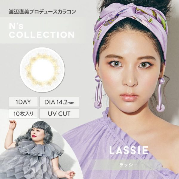 N'S Collection Japan Color Contact Lenses 10Pcs By Naomi Watanabe ±0.00 Online Sale - Image 3