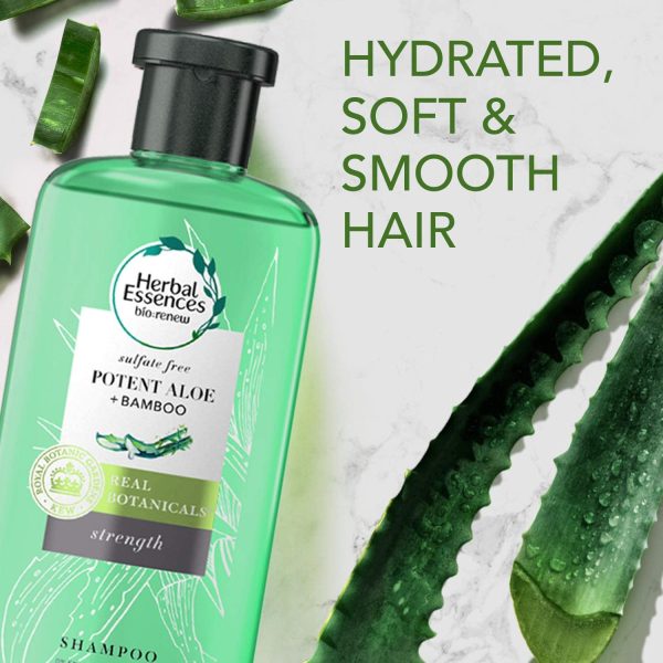 Herbal Essence Non-Silicone Shampoo Bio Renew Aloe & Bamboo 400Ml Japan (1) For Cheap - Image 2
