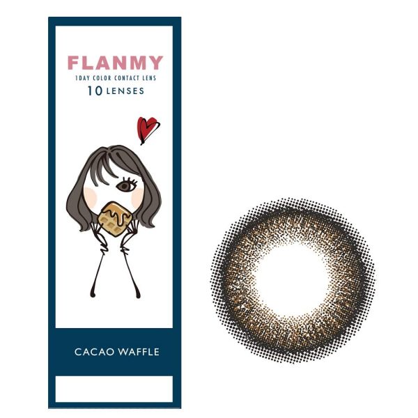 Flammie Aquarich 10 Piece Cacao Waffle Japan -3.00 For Discount