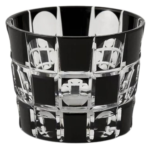 Kimoto Glassware Tokyo Kuroco Edo Kiriko Sake Cup Japan Ichimatsu For Discount