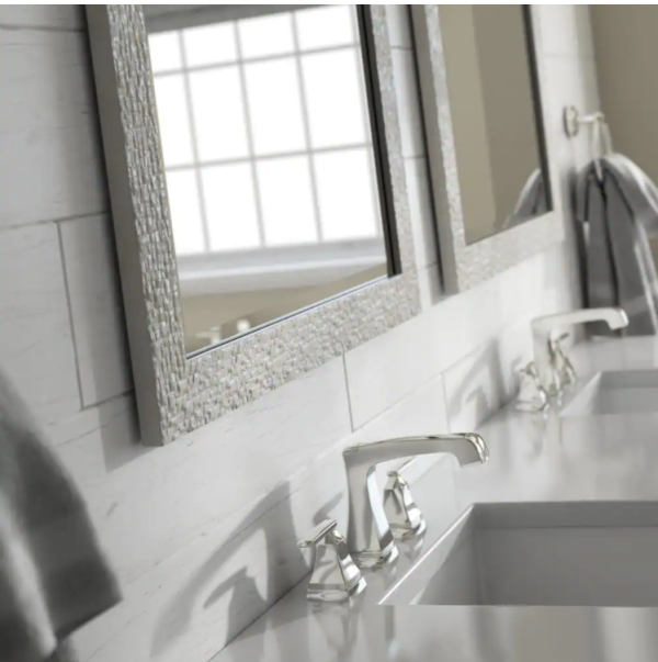 23 in. x 33 in. (S2) Rectangular Mirror Frame in Stone Mosaic Online now - Image 2